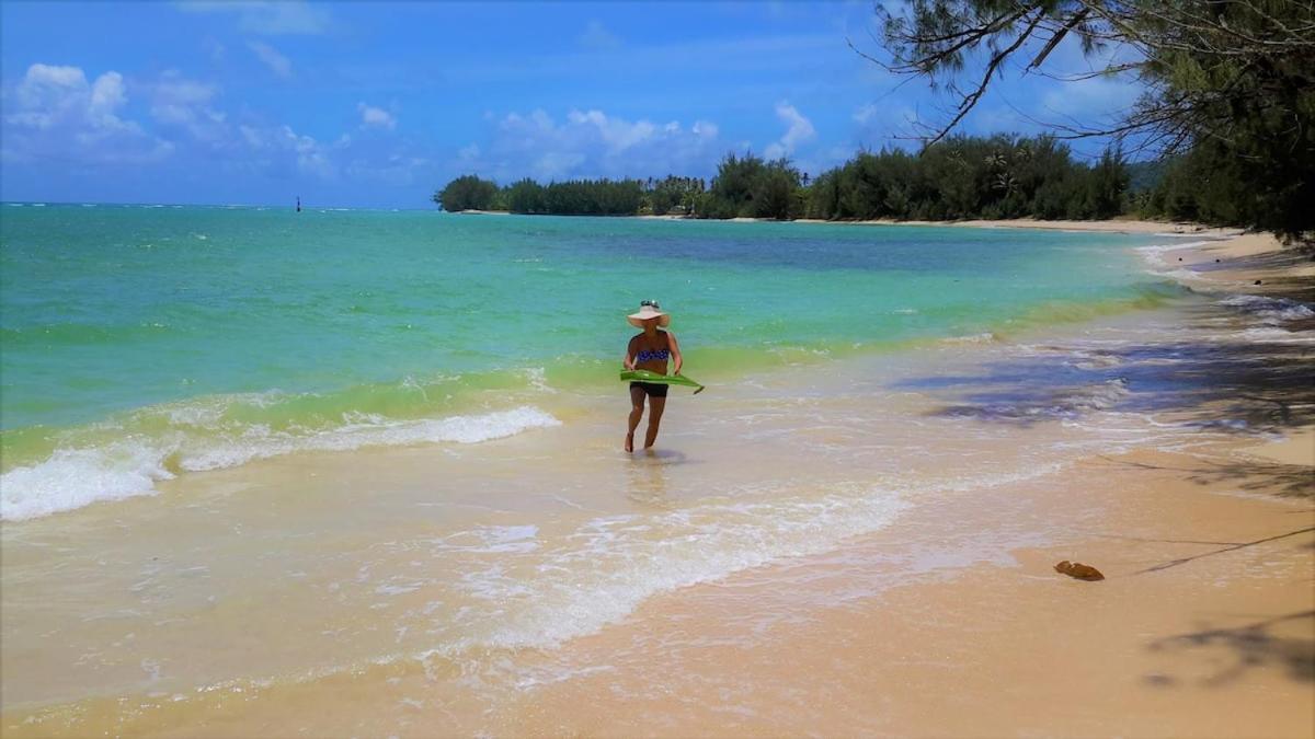 Mara'Ai Le Spot Tubuai Chambre Triple Taahueia Deluxe Sdb Privee Avec Piscine Mataura Buitenkant foto