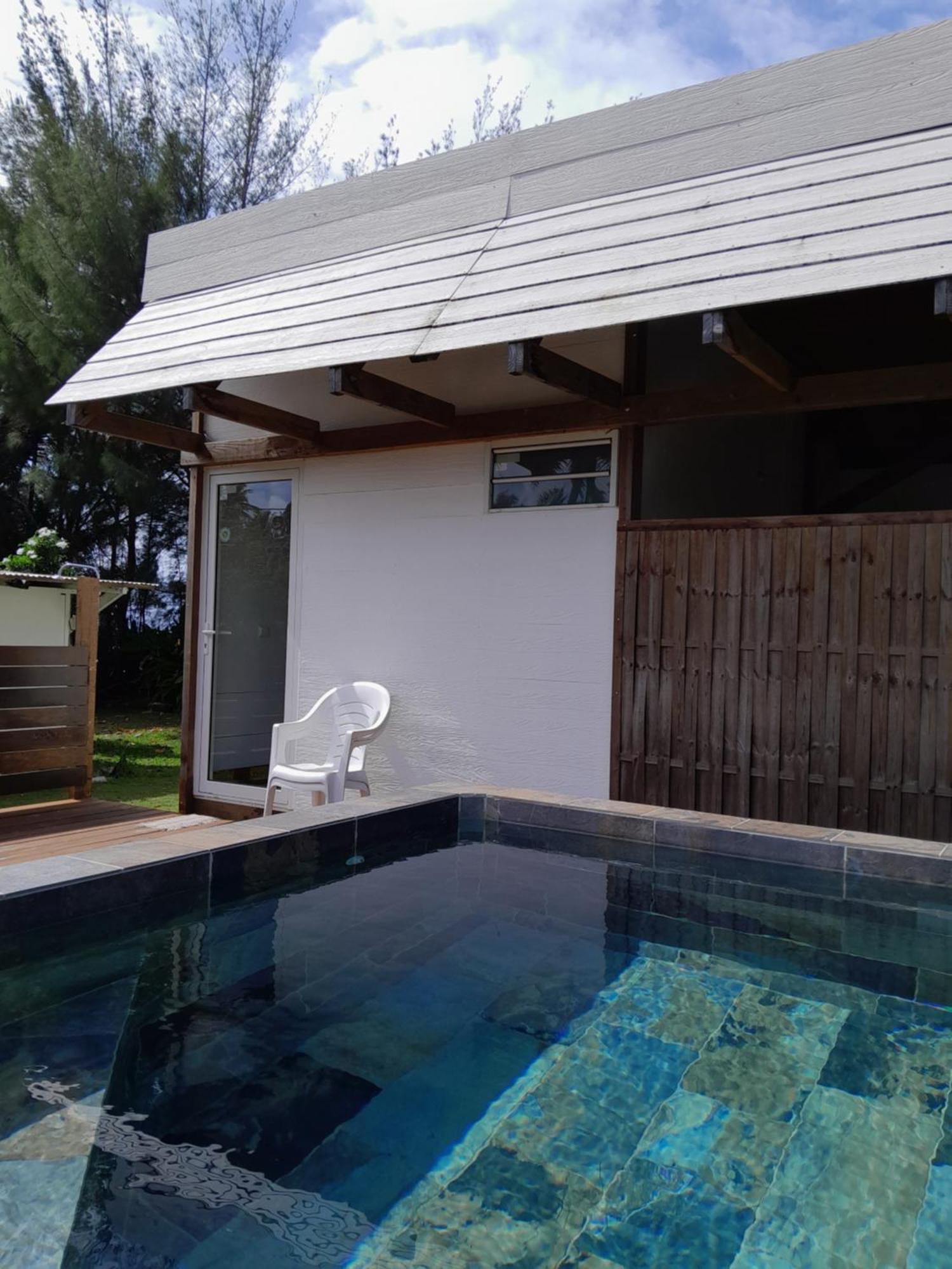 Mara'Ai Le Spot Tubuai Chambre Triple Taahueia Deluxe Sdb Privee Avec Piscine Mataura Buitenkant foto
