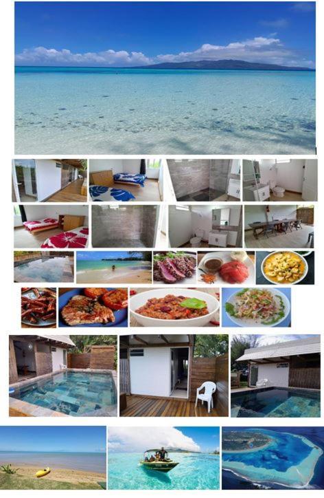 Mara'Ai Le Spot Tubuai Chambre Triple Taahueia Deluxe Sdb Privee Avec Piscine Mataura Buitenkant foto