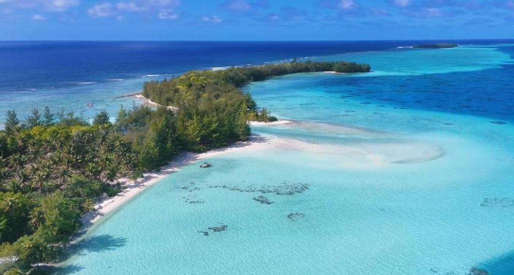 Mara'Ai Le Spot Tubuai Chambre Triple Taahueia Deluxe Sdb Privee Avec Piscine Mataura Buitenkant foto