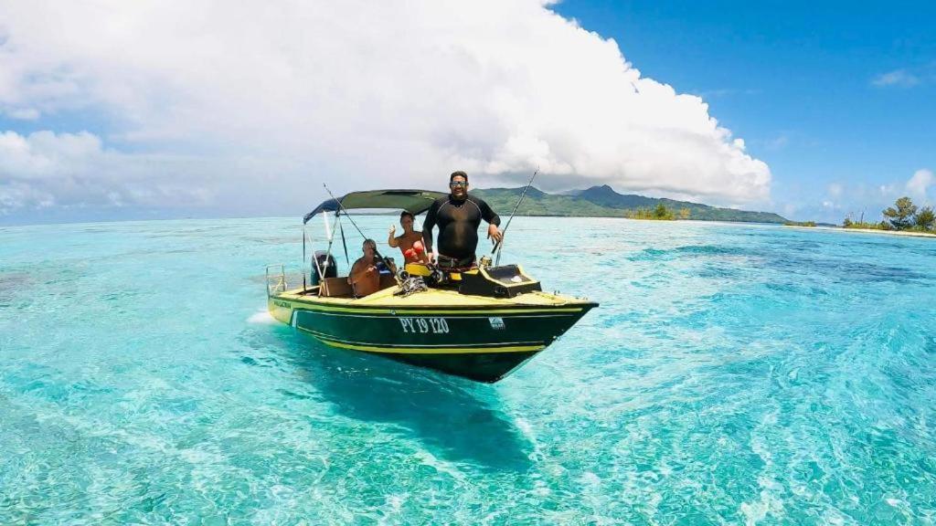 Mara'Ai Le Spot Tubuai Chambre Triple Taahueia Deluxe Sdb Privee Avec Piscine Mataura Buitenkant foto
