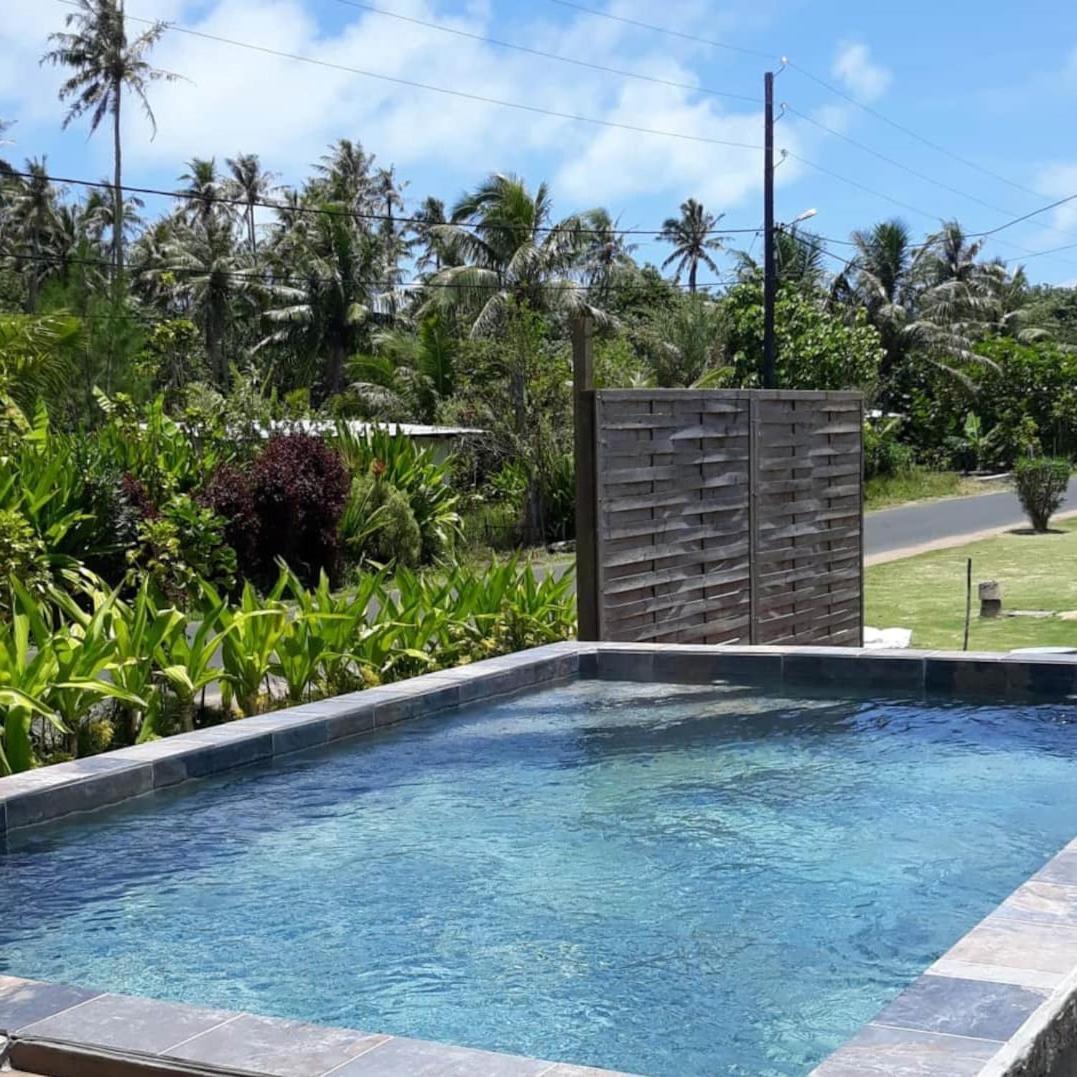 Mara'Ai Le Spot Tubuai Chambre Triple Taahueia Deluxe Sdb Privee Avec Piscine Mataura Buitenkant foto